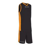 GIVOVA KIT POWER INTERLOCK NERO/ARANCIO Tg. 3XL