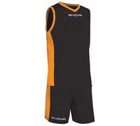 GIVOVA KIT POWER INTERLOCK NERO/ARANCIO Tg. L