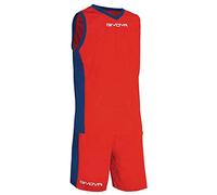GIVOVA KIT POWER INTERLOCK ROSSO/BLU Tg. S
