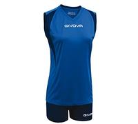 GIVOVA Kit Volley Spike Azzurro/Blu Tg. L