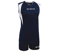 Givova Kit Spike Donna Set da pallavolo KITV07-0403 blu L