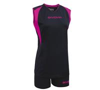 GIVOVA Kit Volley Spike Nero/Fuxia Tg. S