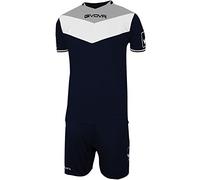 Givova KITC53, Kit Campo Unisex - Adulto, Blu/Grigio Chiaro, M