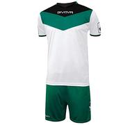 Givova KITC53, Kit Campo Unisex - Adulto, Nero/Verde, XS
