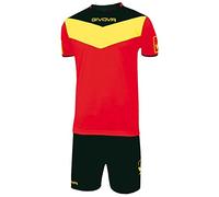 Givova KITC53, Kit Campo Unisex - Adulto, Rosso/Giallo, M
