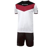 Givova KITC53, Kit Campo Unisex - Adulto, Rosso/Nero, S