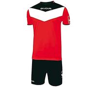 Givova KITC53, Unisex Adulto, Nero-Rosso, XL