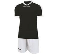 Givova KITC59, Kit Revolution Unisex - Adulto, Nero/Bianco, M