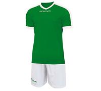 Givova KITC59, Kit Revolution Unisex - Adulto, Verde/Bianco, XS