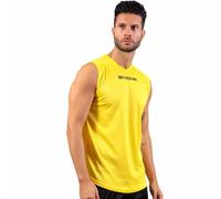 Givova One Smanicato Uomo Canotta MAC02-0007 giallo L