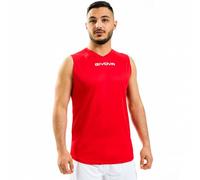 Givova One Smanicato Uomo Canotta MAC02-0012 rosso 3XL