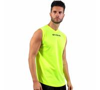 GIVOVA Shirt Smanicato One Giallo Fluo