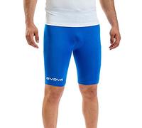 Givova P004, Bermuda Skin Uomo, Azzurro, XL