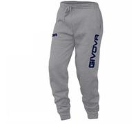 Panta Cotone MOD. Moon Big Logo Grigio Tg. S