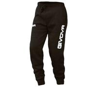 GIVOVA Panta Cotone MOD. Moon Big Logo Nero Tg. L