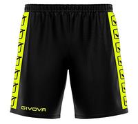 Givova Pantaloncino Poly Band Giallo Fluo/Nero