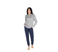 GIVOVA PIGIAMA LUNGO DONNA IN CALDO COTONE IN VARIE TAGLIE