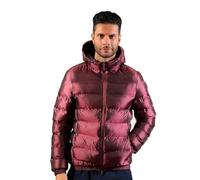 GIVOVA Piumino Uomo 110 grammi - Giacca Uomo 4 Stagioni Trapuntato Imbottito - MASTER Granata, M