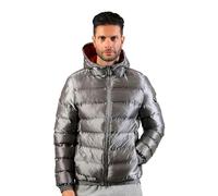 GIVOVA Piumino Uomo 110 grammi - Piumino Uomo Invernale - Giubbotto Uomo 110 Grammi 4 Stagioni Trapuntato Imbottito - Giacca Uomo (MASTER ARGENTO, XXL)