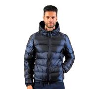GIVOVA Piumino Uomo 110 grammi - Piumino Uomo Invernale - Giubbotto Uomo 110 Grammi 4 Stagioni Trapuntato Imbottito - Giacca Uomo (MASTER BLU, XXL)