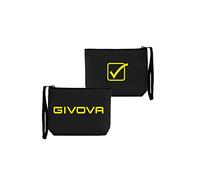 GIVOVA POCHETTE NEOPRENE NERO/GIALLO FLUO Tg. UNICA