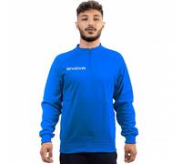 Givova Maglia Polarfleece Tecnica Mezza Zip 500 Azzurro