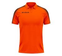 GIVOVA Givova Fluo Orange Sport Polo 3xl - traspirante e leggero | Givova 3XL