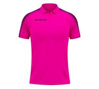 GIVOVA Polo Club Fuxia/Nero Tg. M