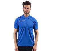 GIVOVA Polo Cotone Piquet Summer Azzurro