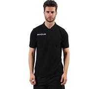 Polo in piqué di cotone Givova Summer Noir M