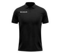 GIVOVA Polo Pocket Nero Tg. 2XL