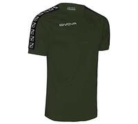 Givova Poly Band - Maglietta a Maniche Corte Unisex - Adulto, Verde, M