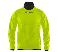 GIVOVA RAIN JACKET COLLO COSTINA GIALLO FLUO