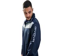 Givova Giacca impermeabile Rain Scudo con mesh Blu/Bianco L