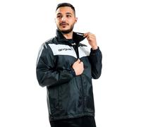 GIVOVA RAIN SCUDO CON MESH NERO/BIANCO