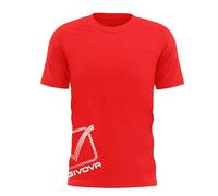 GIVOVA Rosso 4XL, T-Shirt Cotone Reflective Uomo