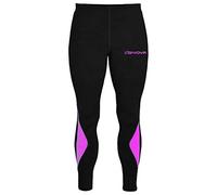 GIVOVA Running Long Pant Nero/Fuxia Tg. M