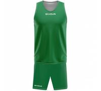 GIVOVA KIT DOUBLE IN MESH VERDE/BIANCO Tg. L