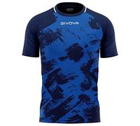 GIVOVA Shirt Art Interlock M/C Azzurro/Blu Tg. M
