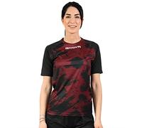 GIVOVA Shirt Art Interlock M/C Granata/Nero Tg. L