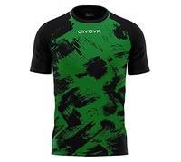 GIVOVA Shirt Art Interlock M/C Verde/Nero Tg. 4XS
