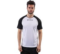 GIVOVA Shirt Capo Interlock Bianco/Nero Tg. XS