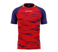 GIVOVA Shirt Pixel Rosso/Blu Tg. M