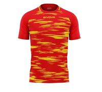 GIVOVA Shirt Pixel Rosso/Giallo Tg. M