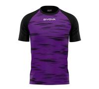 GIVOVA Shirt Pixel Viola/Nero Tg. S