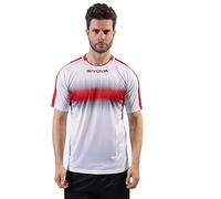 Givova Maglia Radio Rosso/Bianco Taglia M