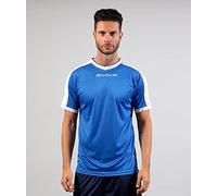 GIVOVA Shirt Revolution Interlock Azzurro/Bianco Tg. S