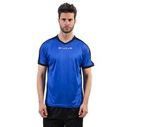 GIVOVA Shirt Revolution Interlock Azzurro/Nero Tg. M