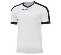 GIVOVA Shirt Revolution Interlock Bianco/Nero Tg. XL