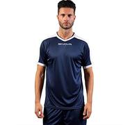 GIVOVA Shirt Revolution Interlock Blu/Bianco Tg. XS